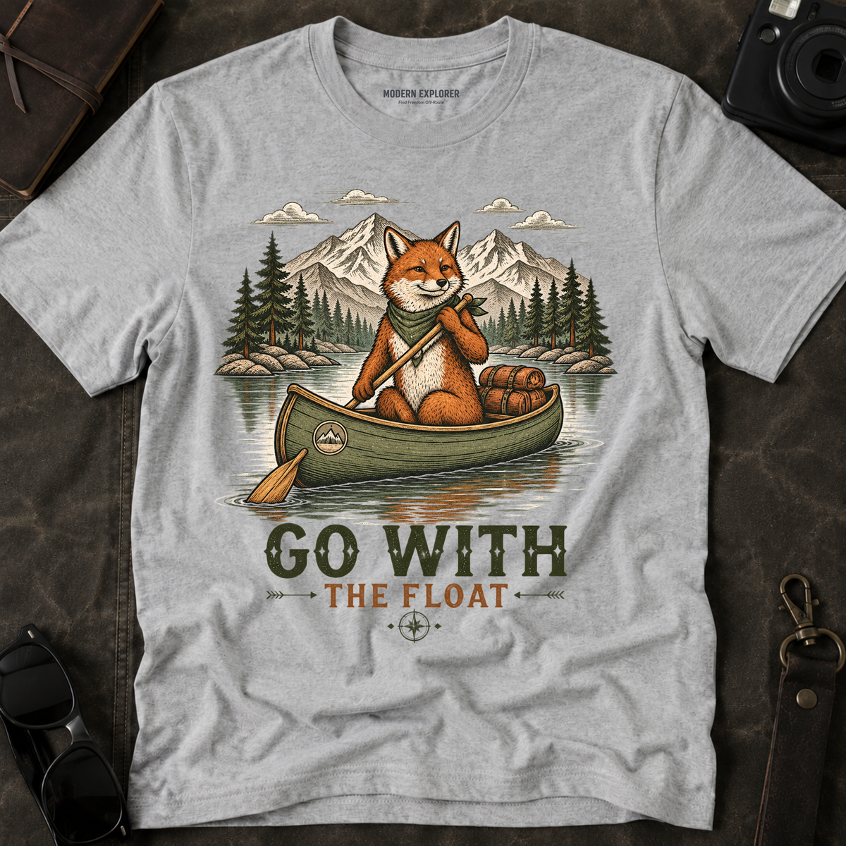 'Go With The Float' Adventure Tee