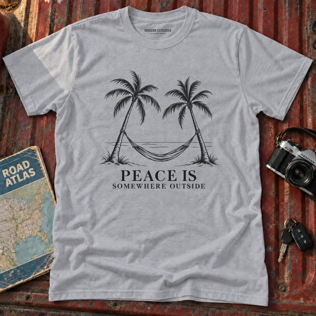 "Peace is Somewhere Outside" Graphic Tee