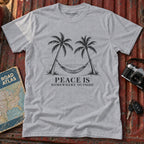 "Peace is Somewhere Outside" Graphic Tee