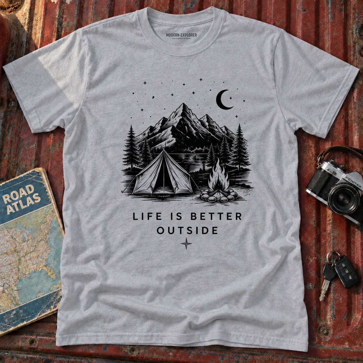 "Life Is Better Outside" Graphic T-Shirt