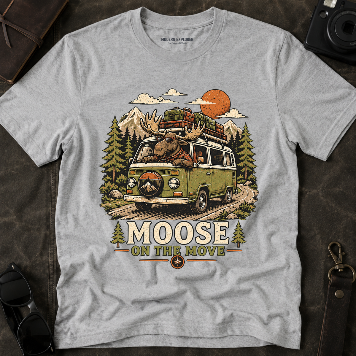 Moose On The Move T-Shirt
