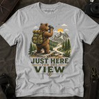 "Just Here for the View" Adventure Tee
