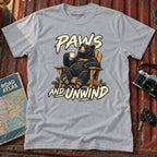 "Paws and Unwind" Graphic Tee
