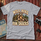 'Will Hike for Snacks' Graphic Tee