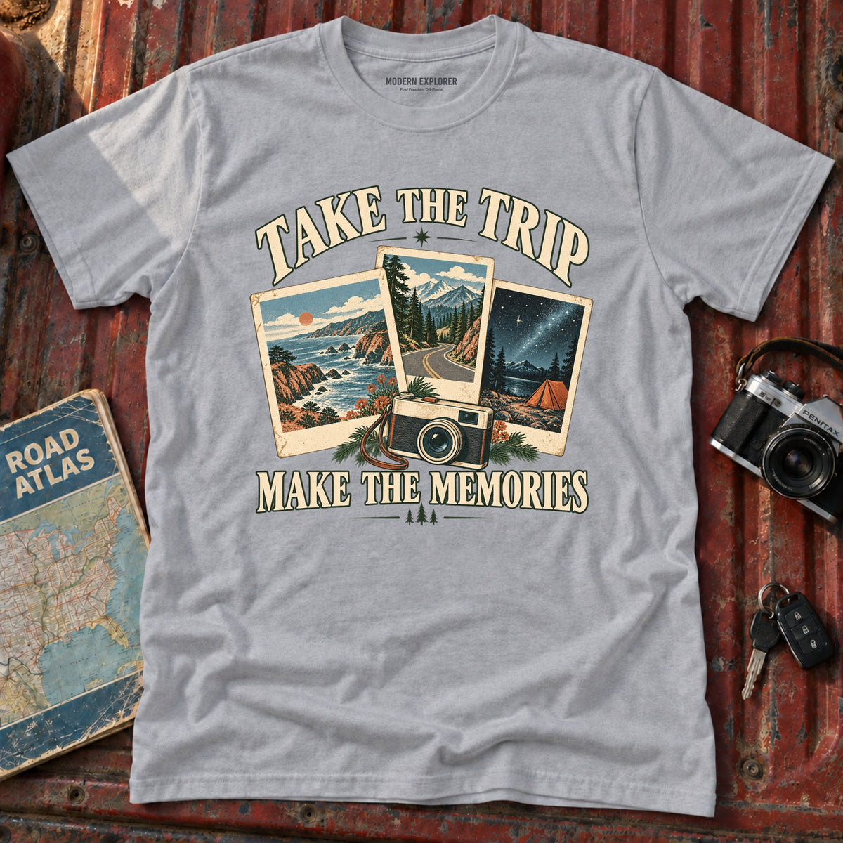 "Take the Trip Make the Memories" Graphic Tee