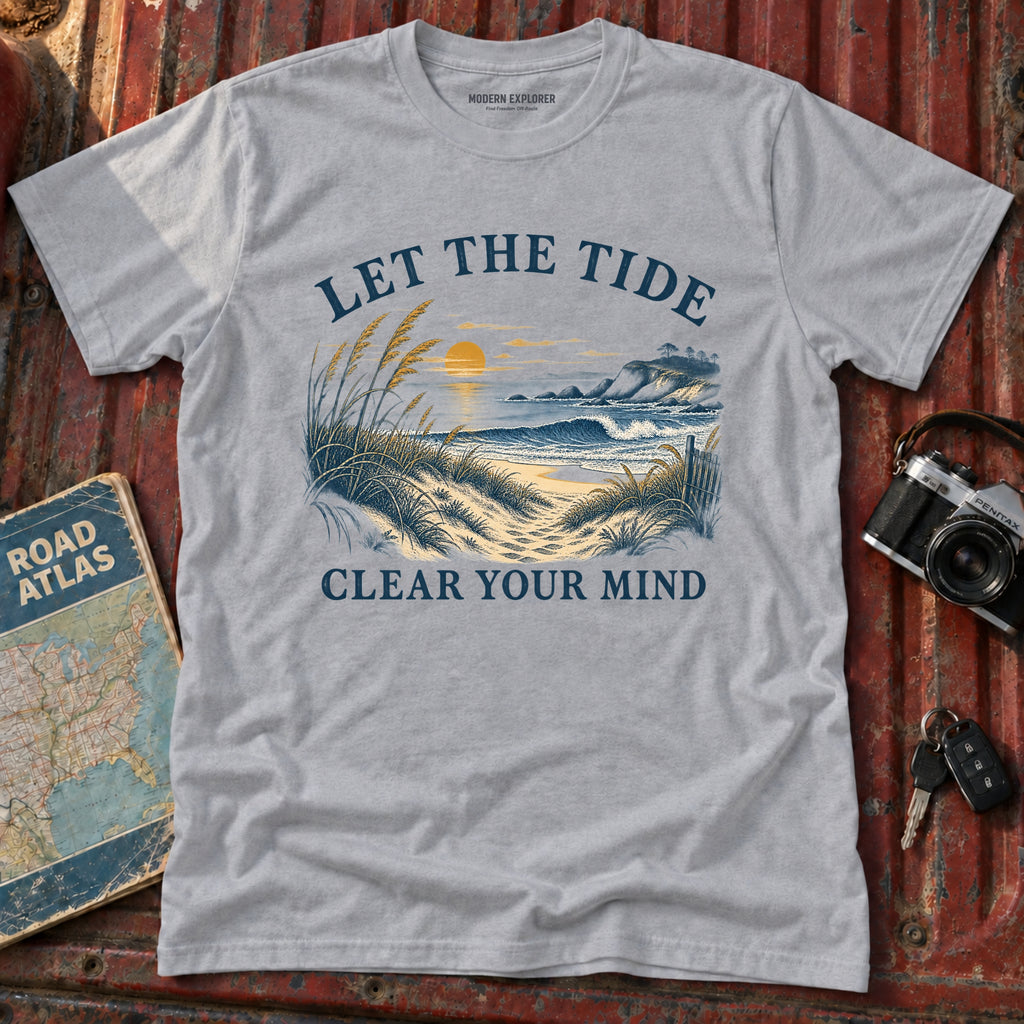 "Let the Tide Clear Your Mind" Graphic Tee