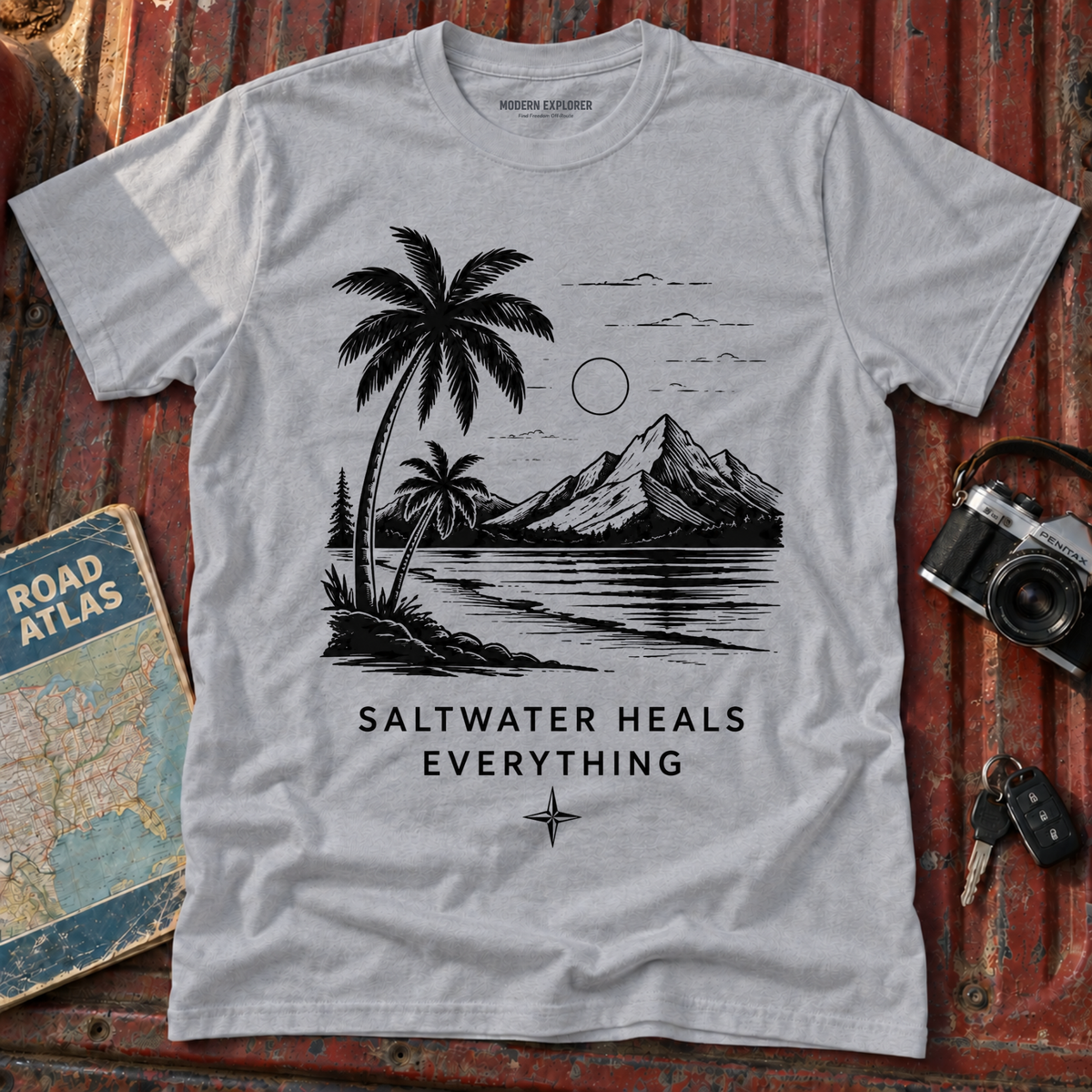 Saltwater Heals Everything Graphic Tee