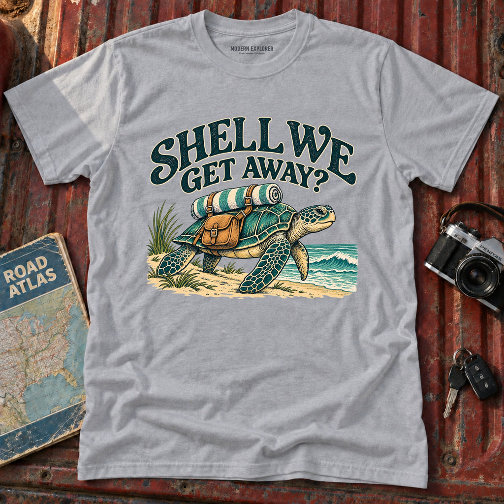 "Shell We Get Away" Graphic Tee