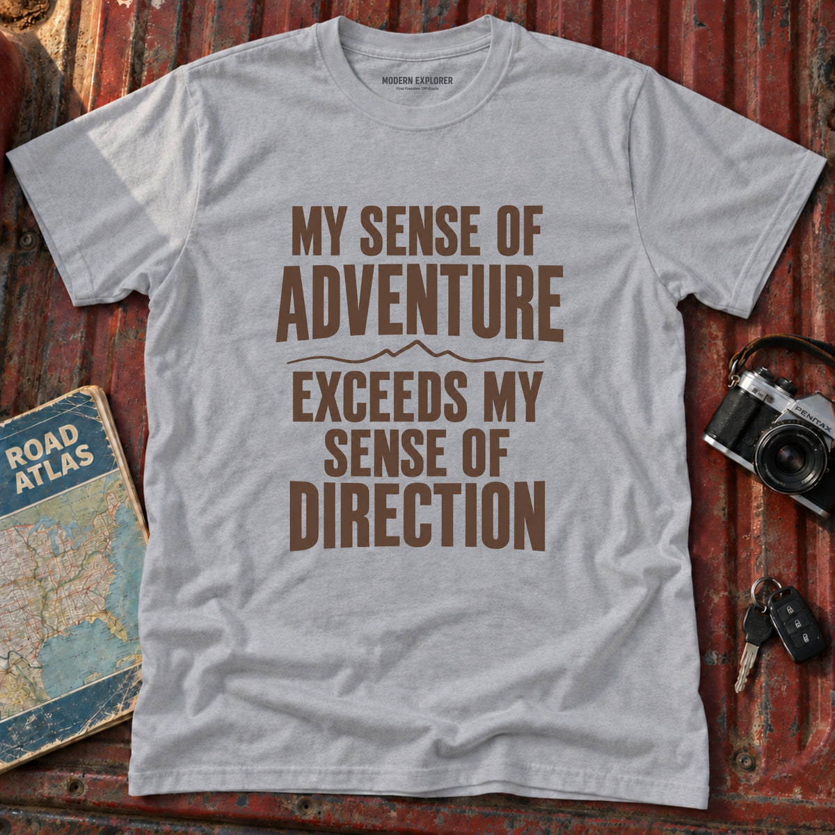 'My Sense of Adventure' Graphic Tee
