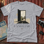 'Step Past Familiar' Scenic Graphic Tee