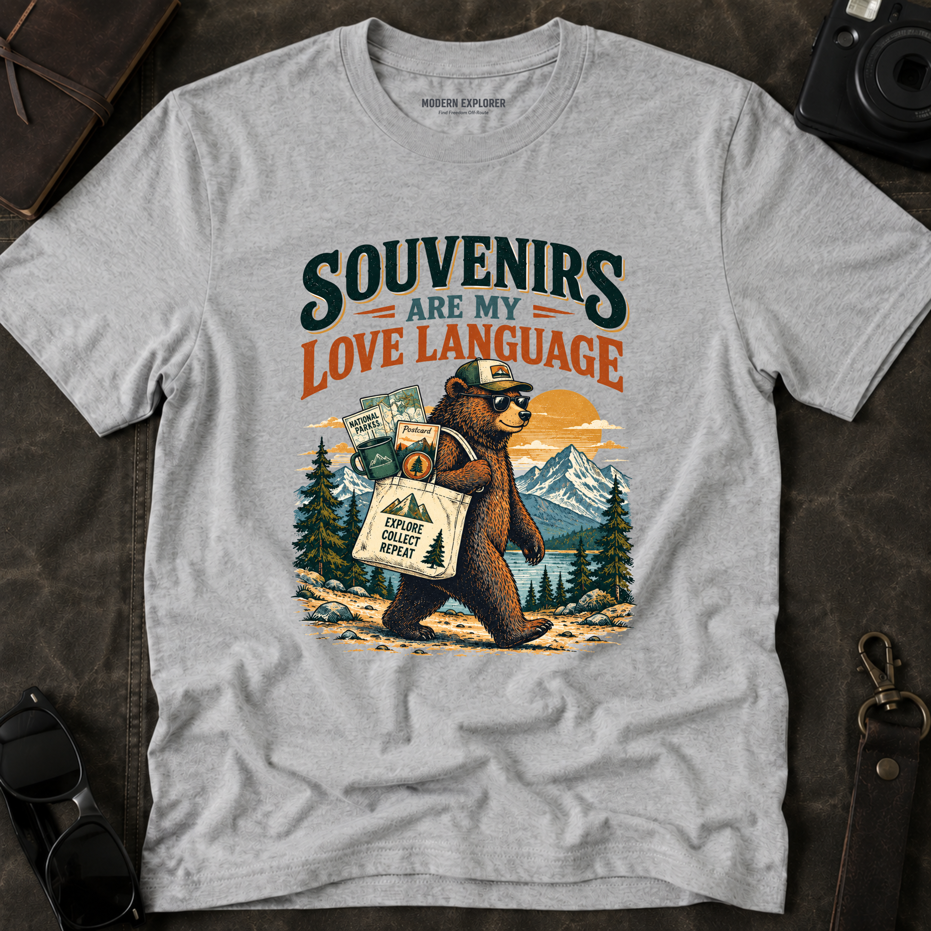 'Souvenirs Are My Love Language' Travel Graphic Tee