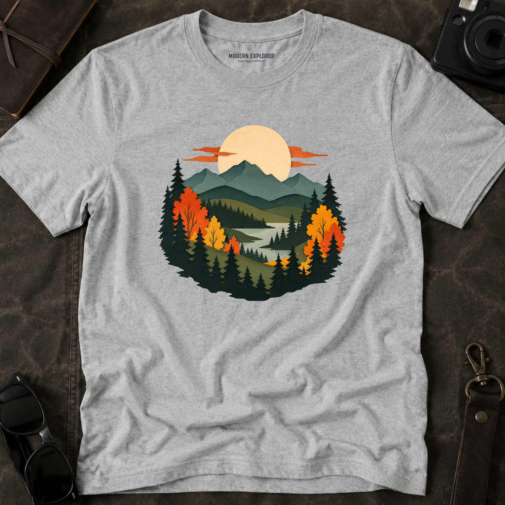 Sunset On The Mountain Tee