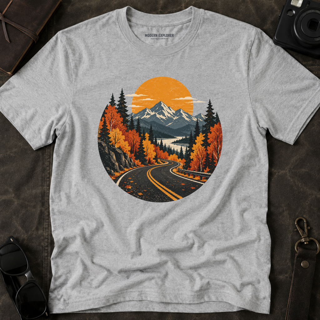 Fall Scenic Sunset T-Shirt