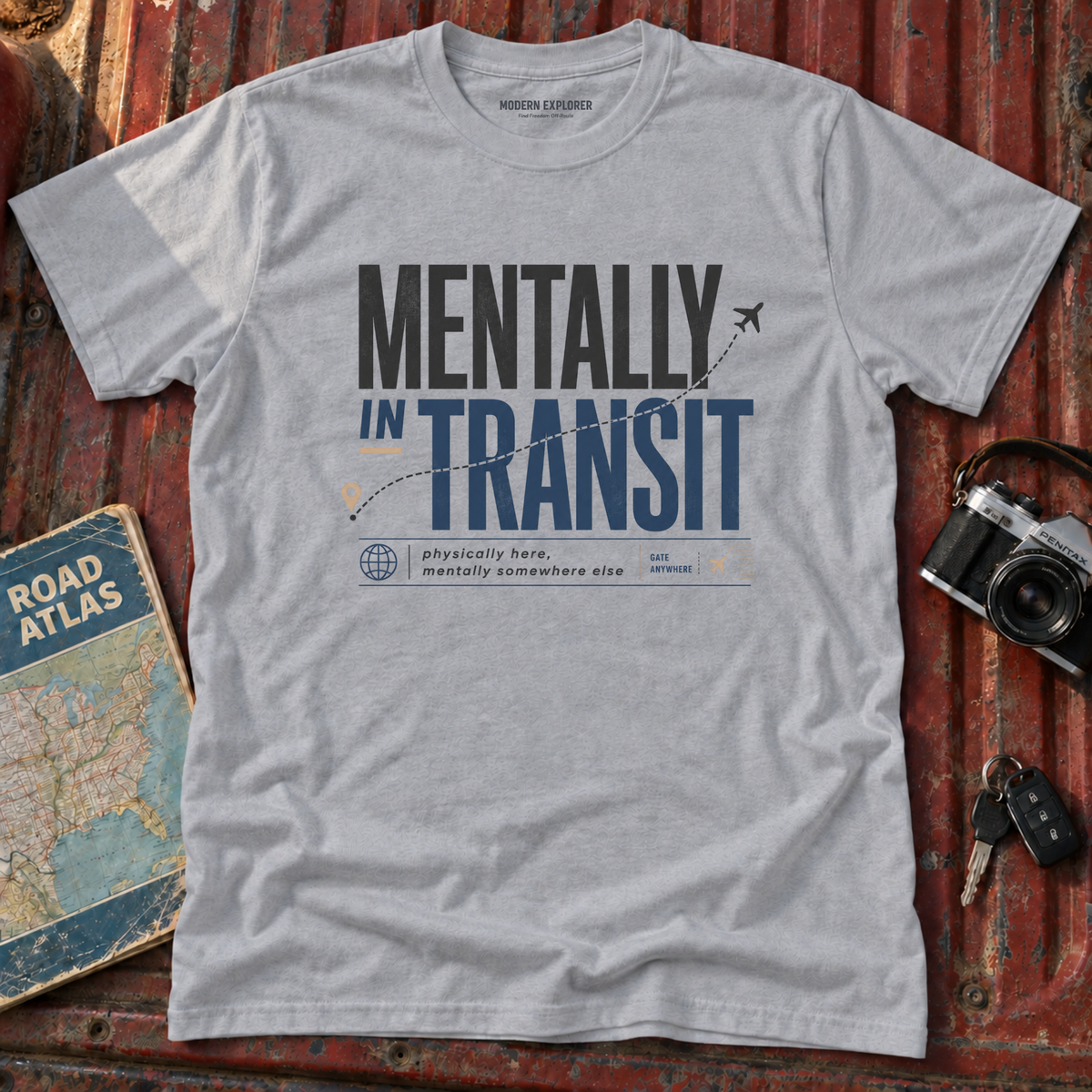 Mentally in Transit Tee
