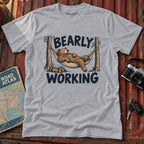 "Bearly Working" Graphic Tee