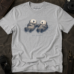 "Just Coastin'" Cute Sea Otter Graphic T‑Shirt