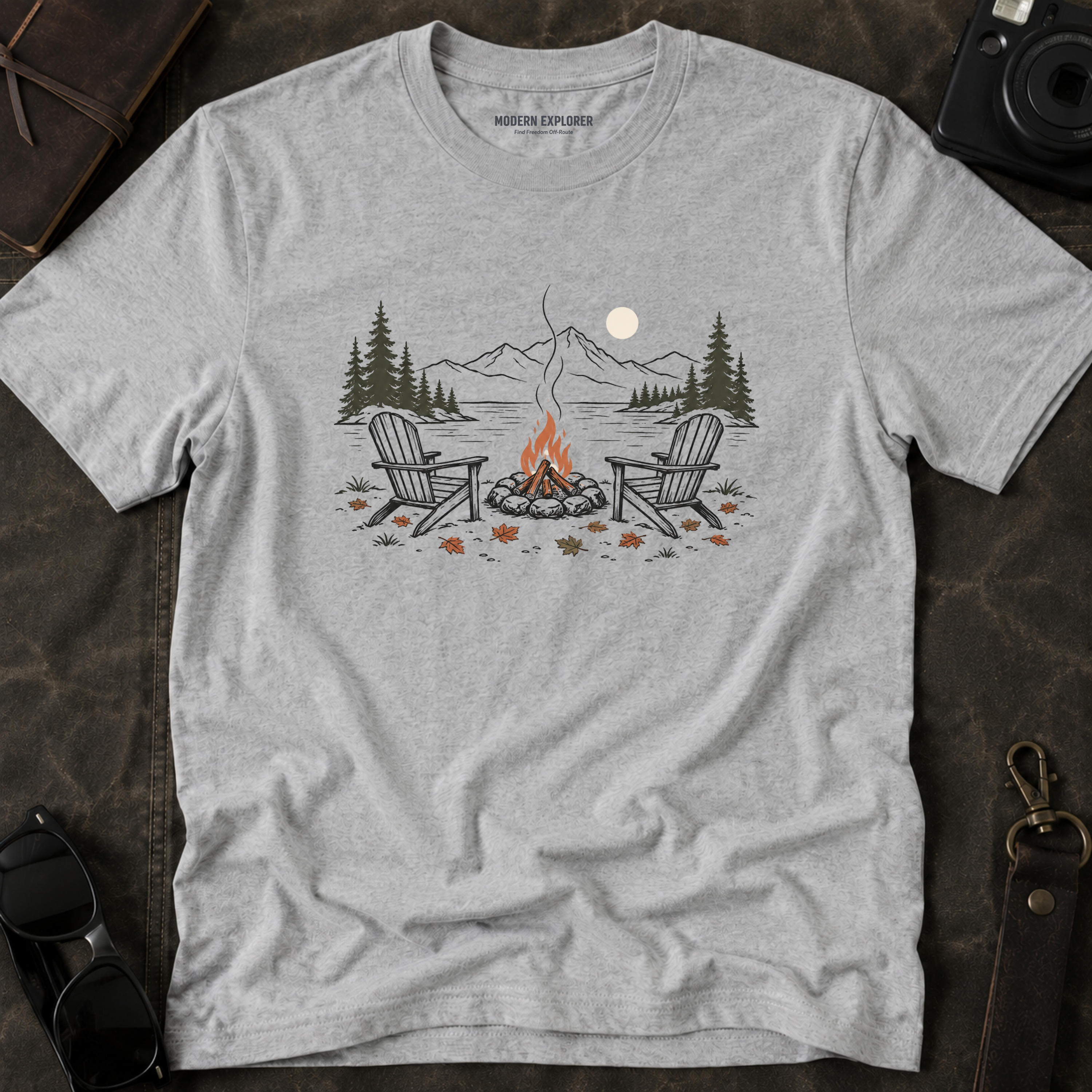Campfires in Good Company Tee
