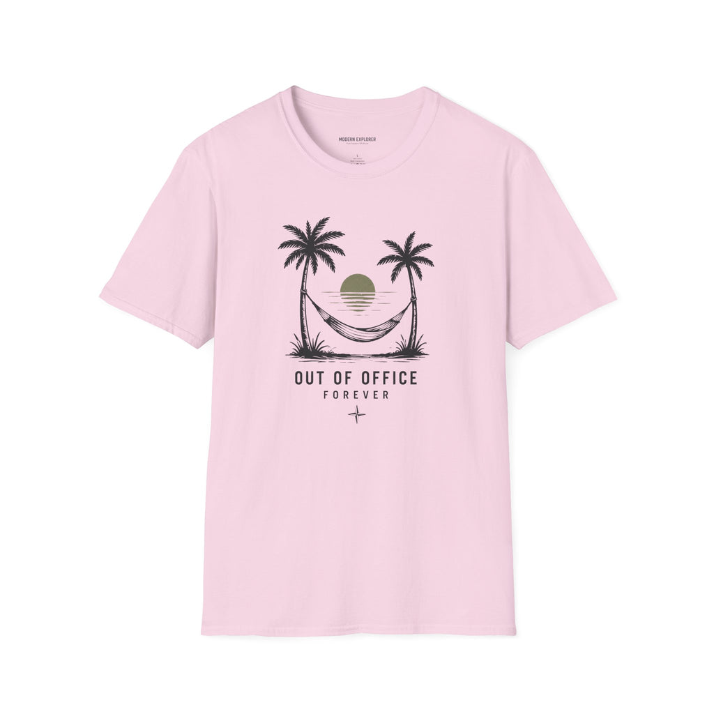 "Out of Office Forever" Sunset Graphic