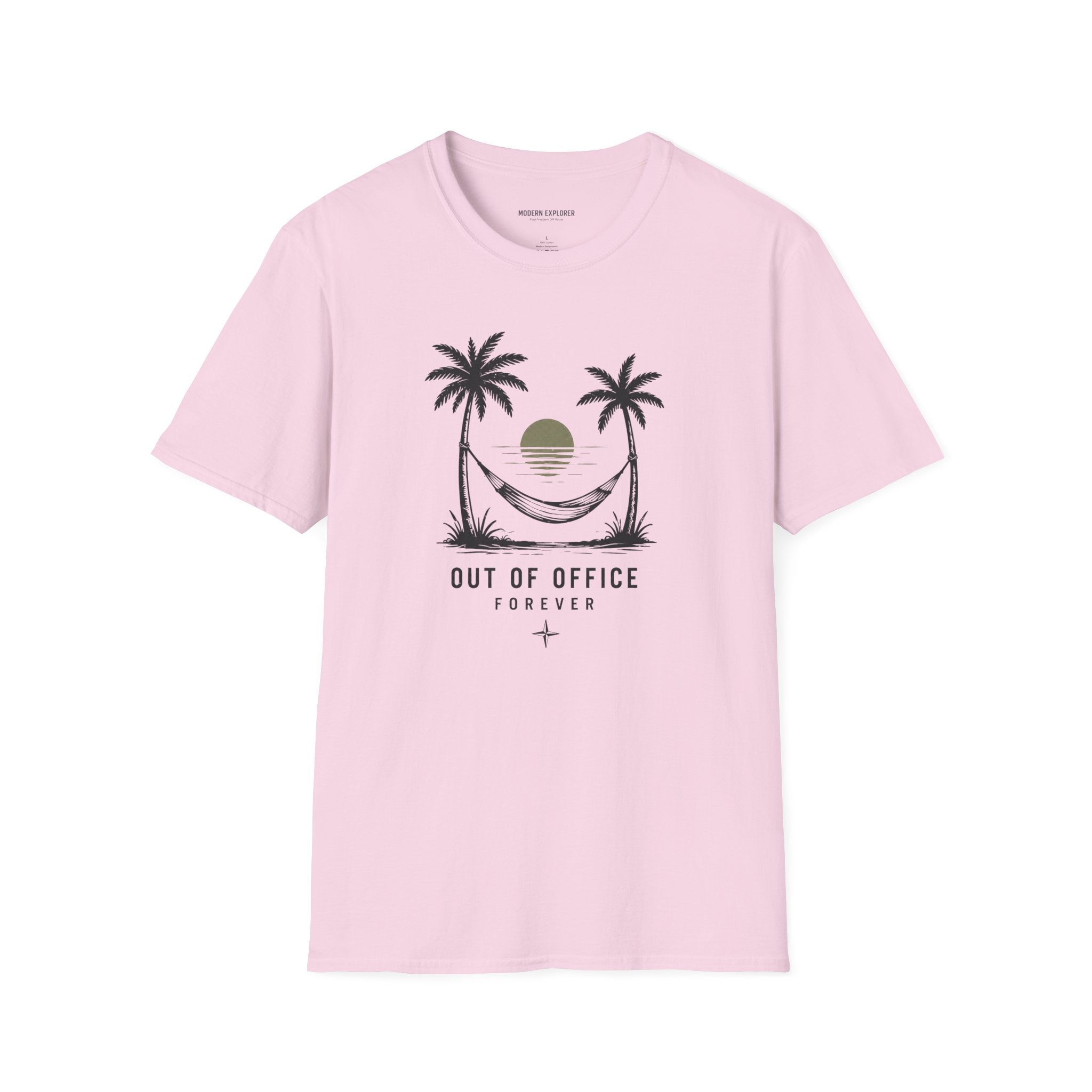 "Out of Office Forever" Sunset Graphic