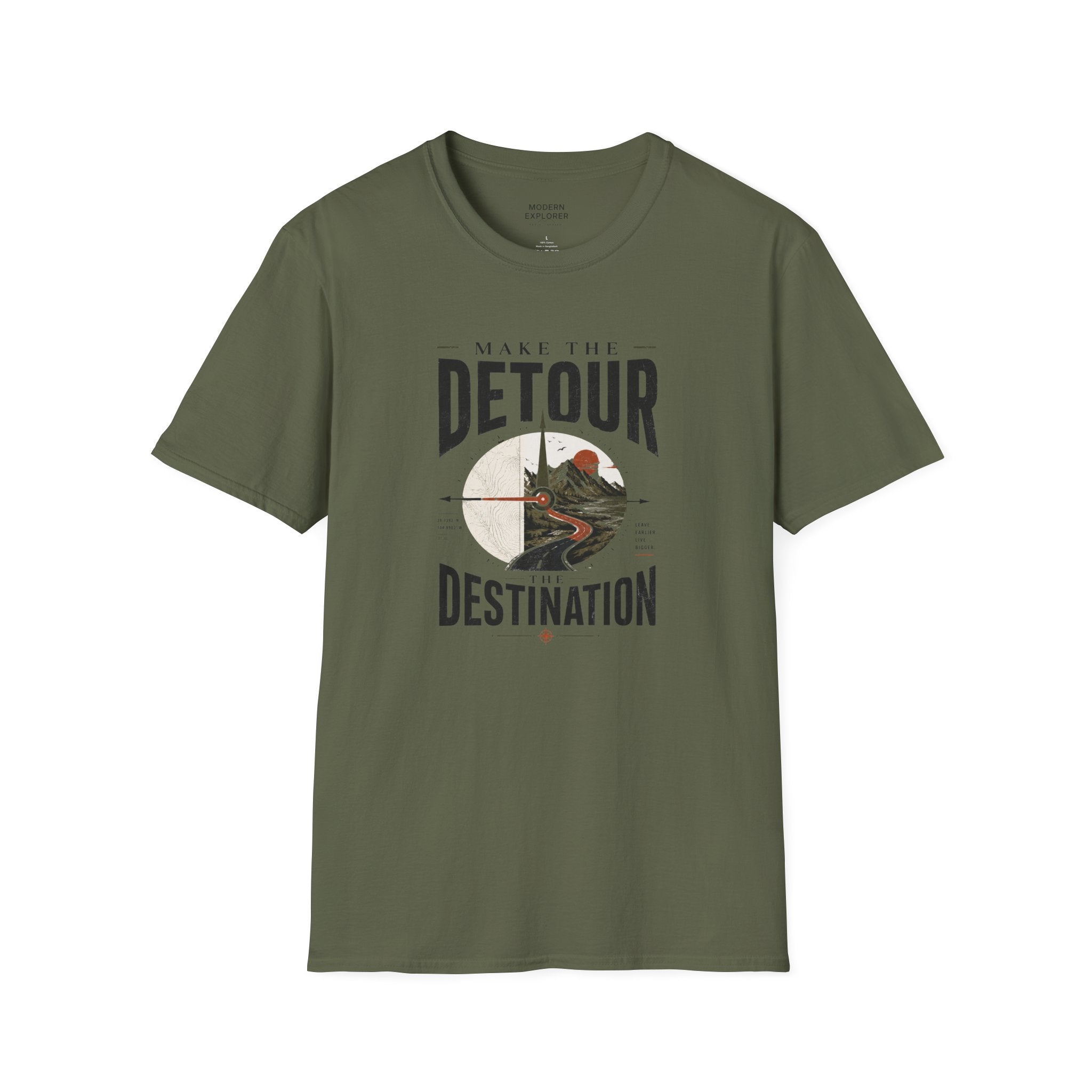 'Make The Detour The Destination' Graphic Tee