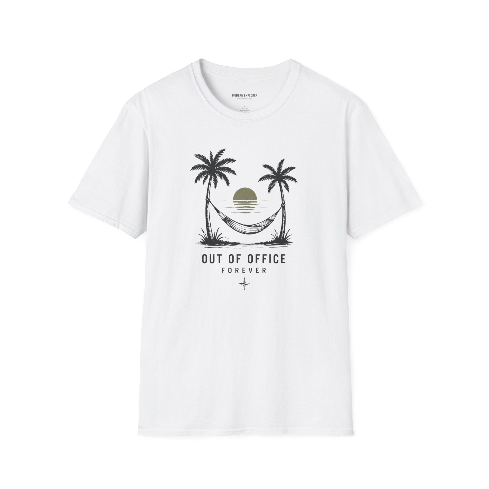 "Out of Office Forever" Sunset Graphic