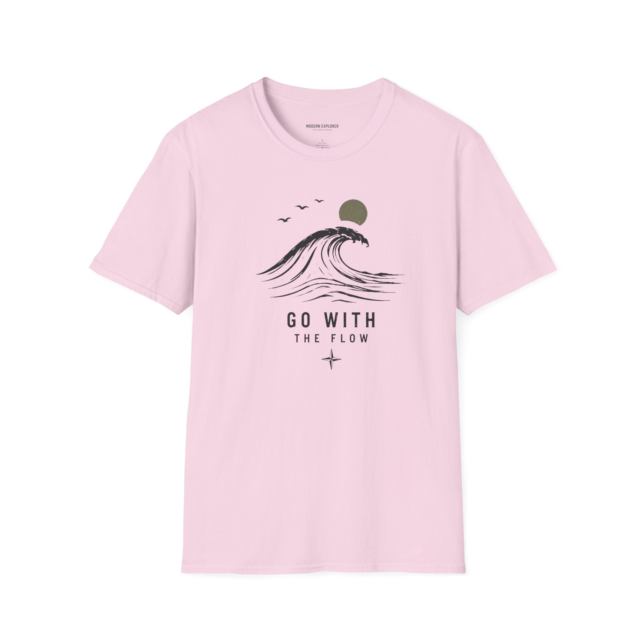 Go With The Flow Wave T‑Shirt
