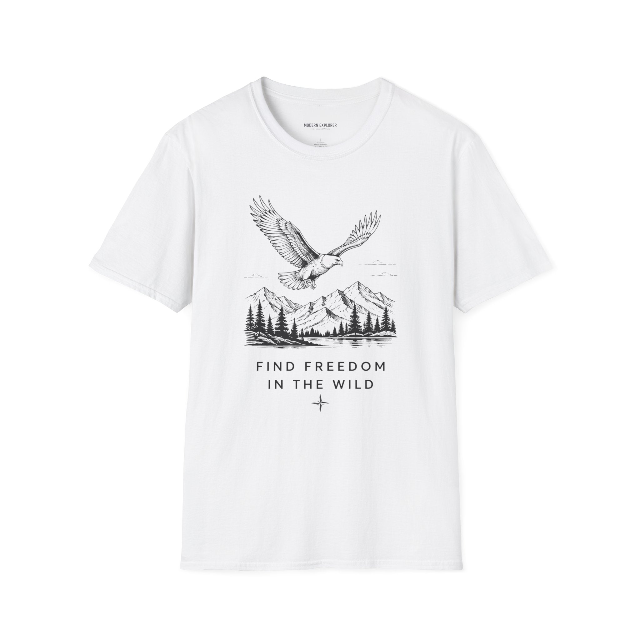 "Find Freedom in the Wild" Outdoor Graphic Tee