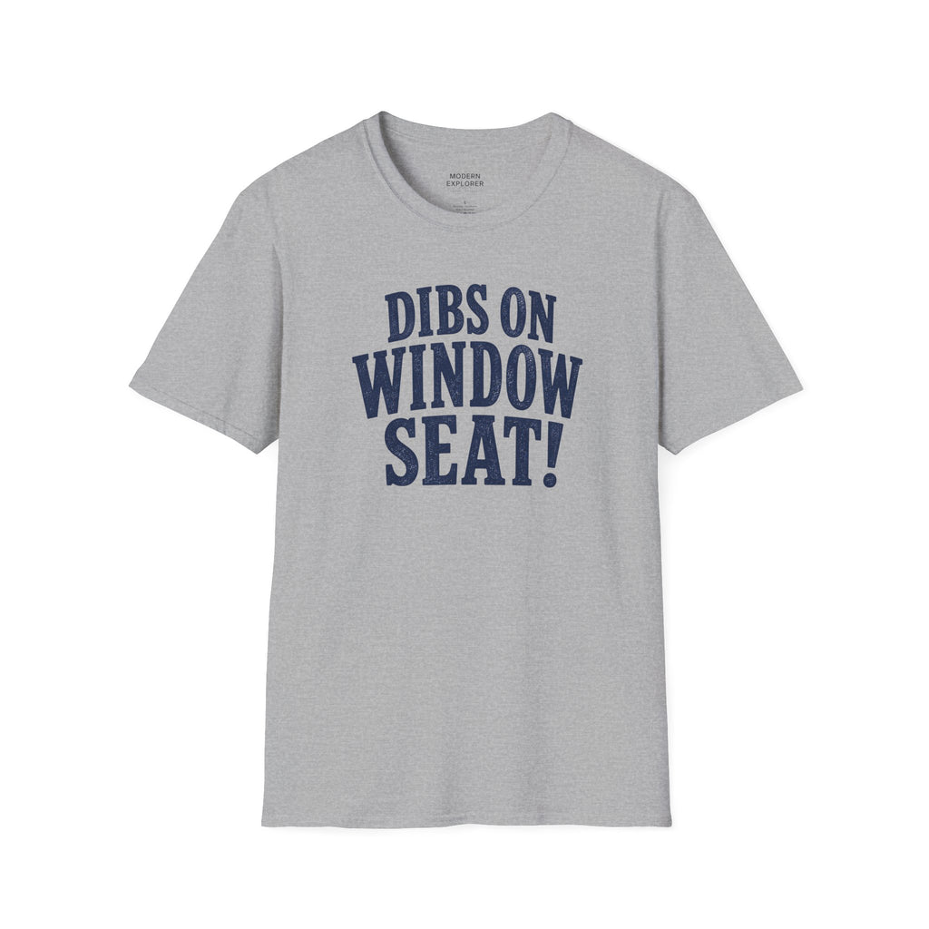 'Dibs on Window Seat!' Graphic Tee