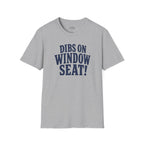 'Dibs on Window Seat!' Graphic Tee