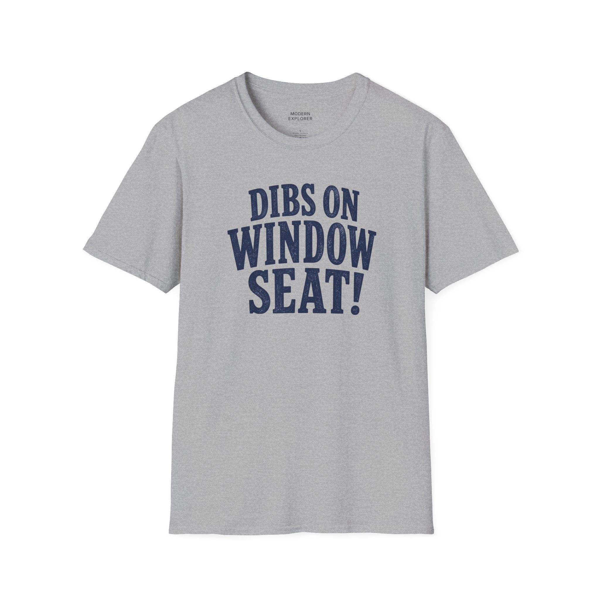 'Dibs on Window Seat!' Graphic Tee