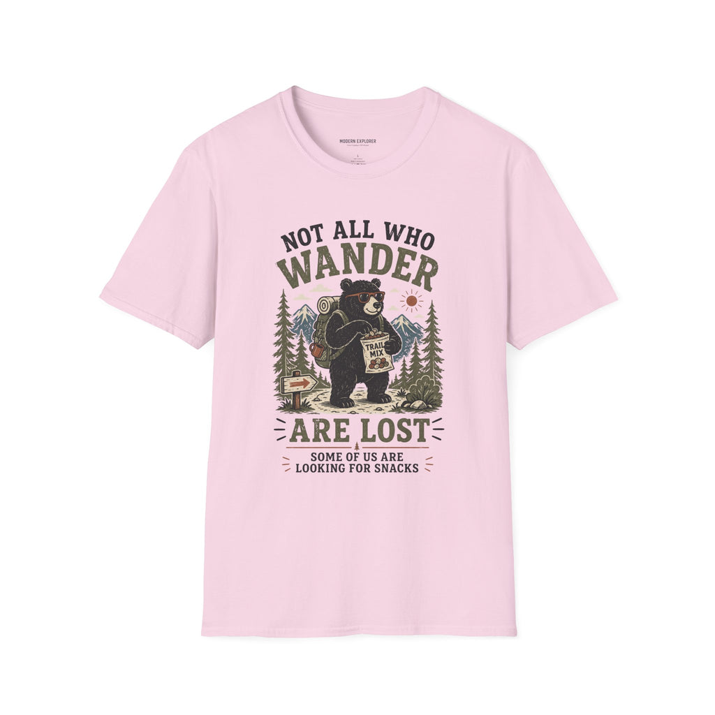 Copy of  'Not All Who Wander Are Lost' Bear T-Shirt