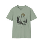 "Seek More, Worry Less" Outdoor Hiking Tee