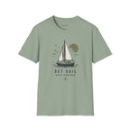 "Set Sail, Stay Curious" Nautical Graphic Tee
