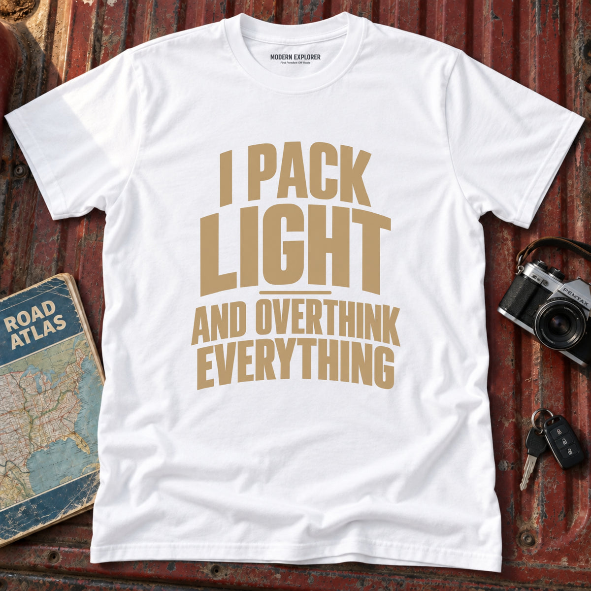 'I Pack Light' Graphic Tee