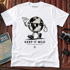 Keep It Wild Globe Graphic T-Shirt