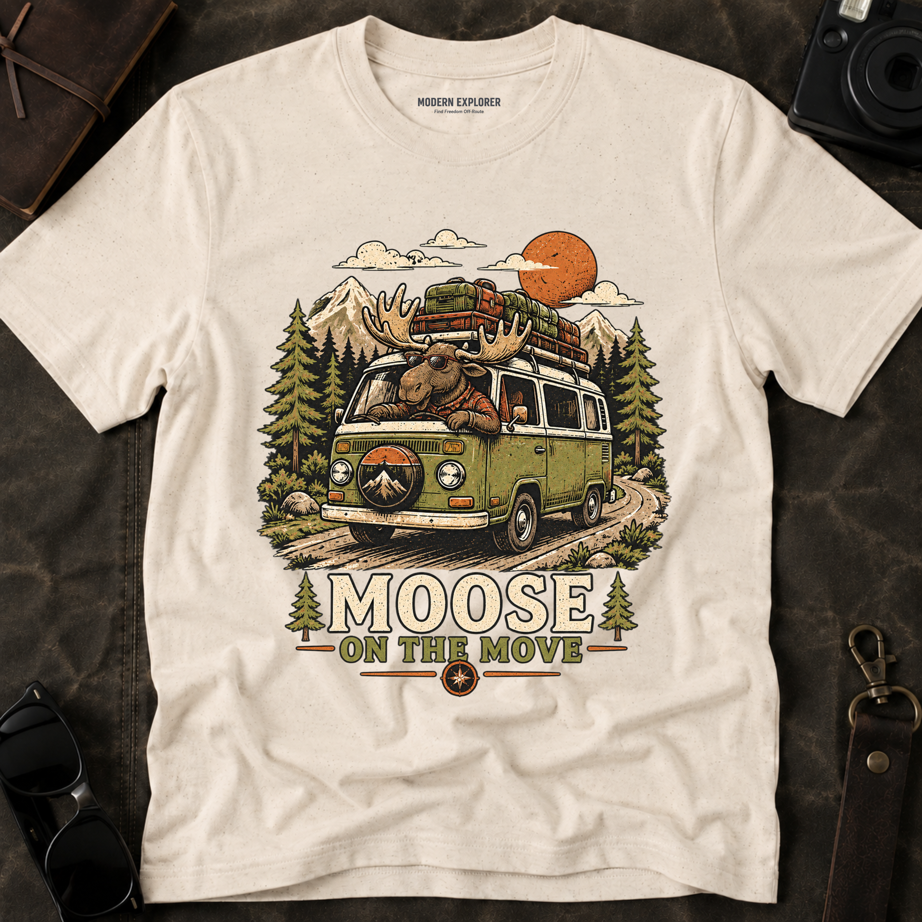 Moose On The Move T-Shirt