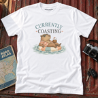 'Currently Coasting' Capybara Tee