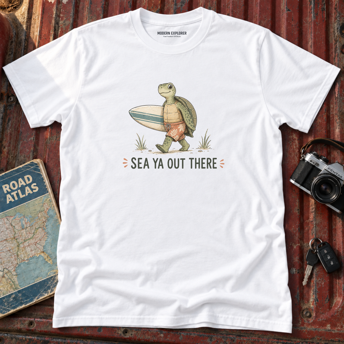 'Sea ya out there' Turtle Tee