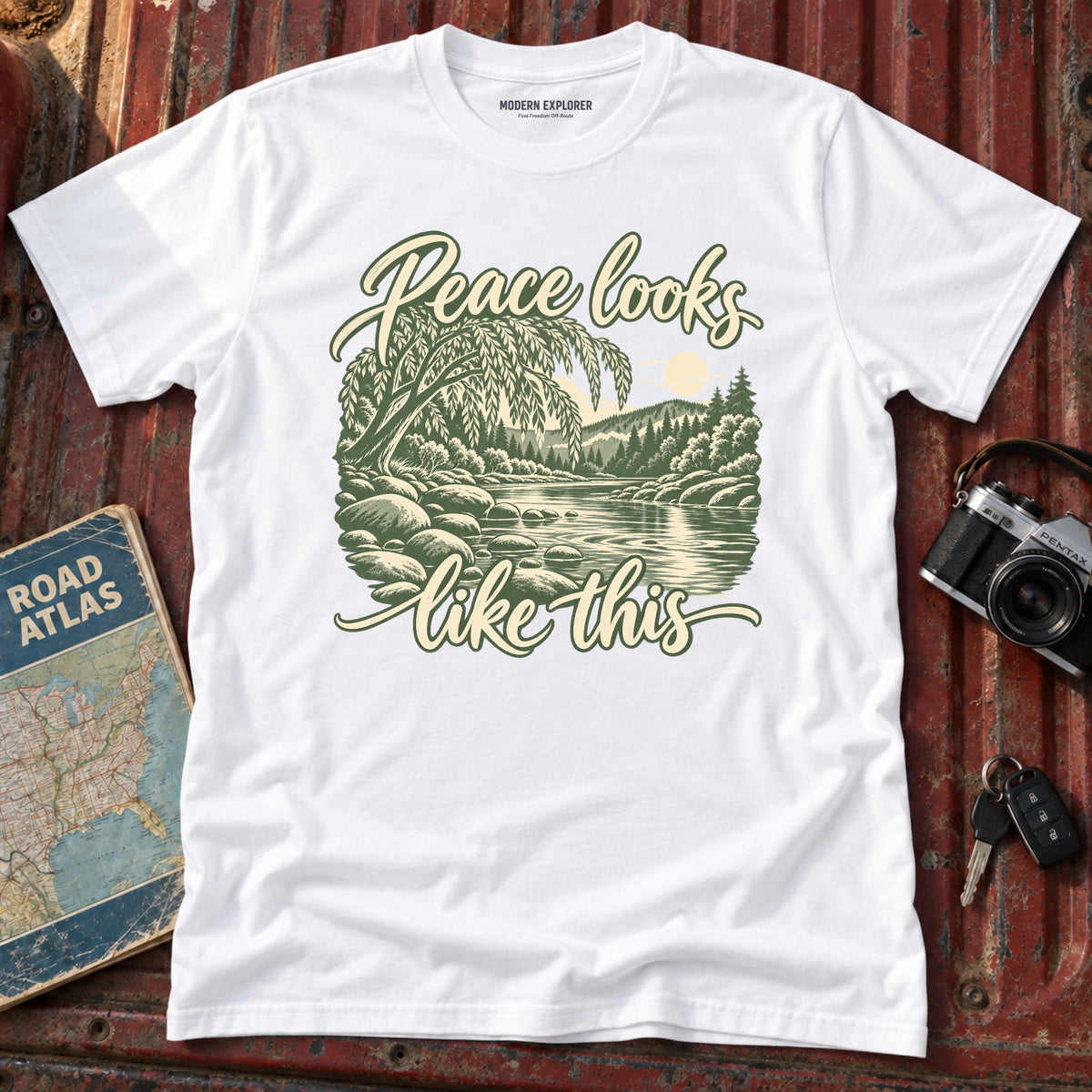 "Peace Looks Like This" Graphic Tee