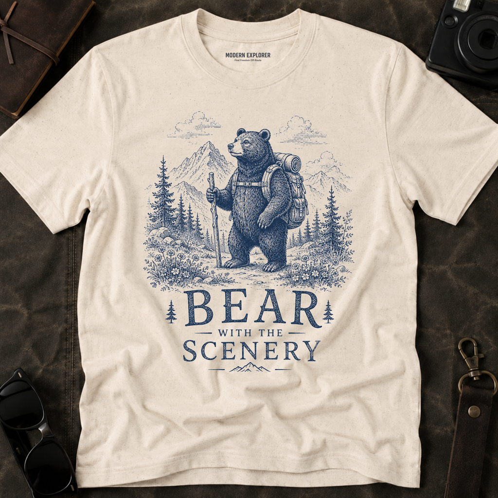 'Bear With The Scenery' Graphic Tee
