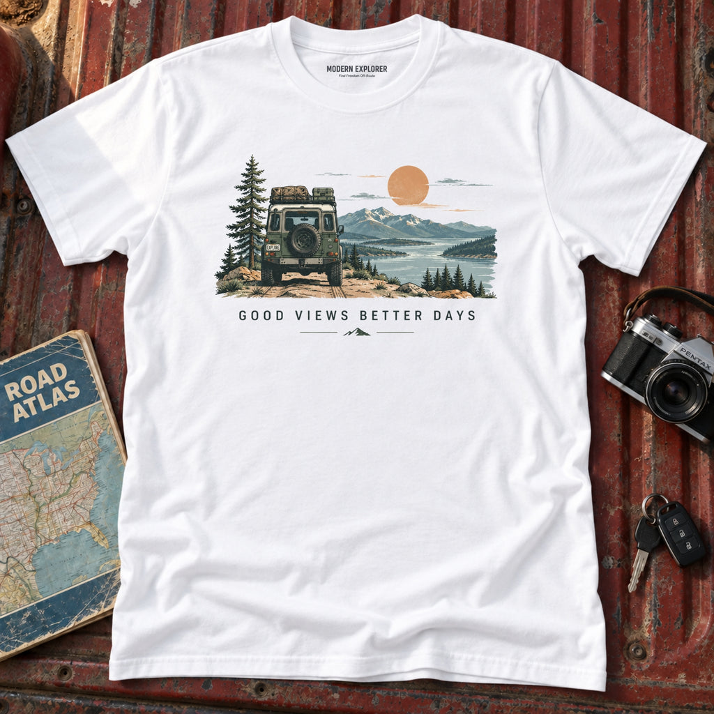 "Good Views Better Days" Graphic Tee