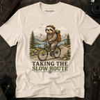 "Taking the Slow Route" Outdoor Adventure Tee