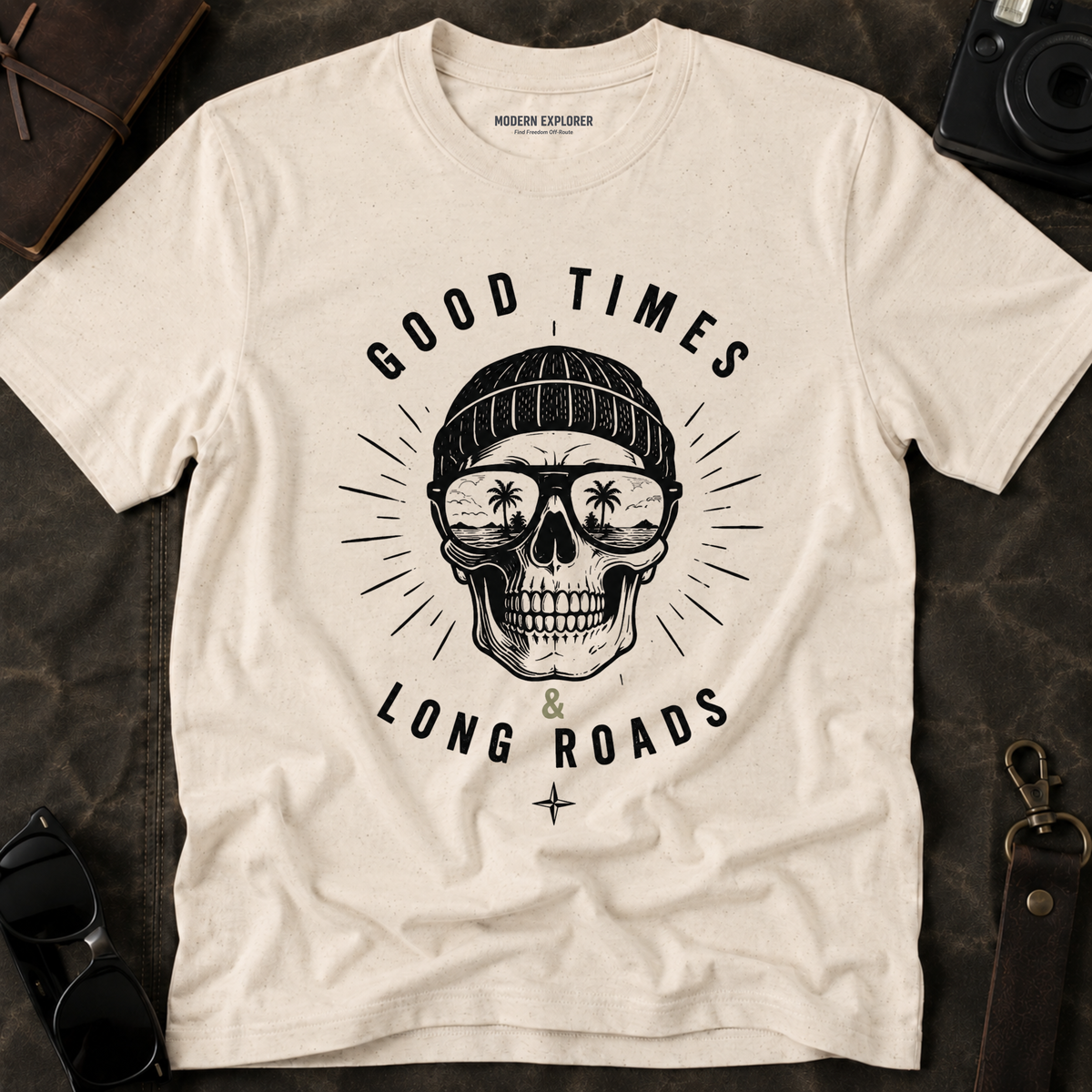 'Good Times, Long Roads' T‑Shirt