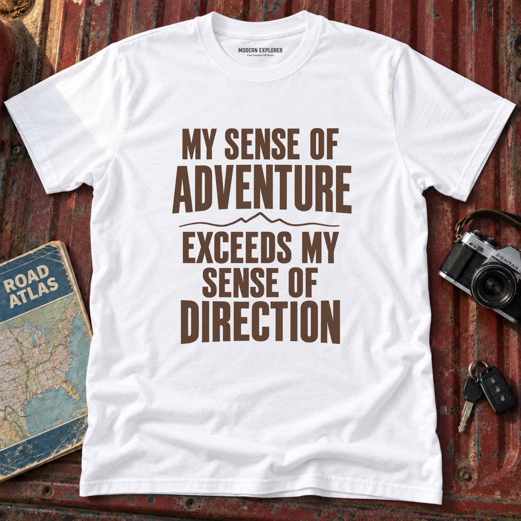 'My Sense of Adventure' Graphic Tee