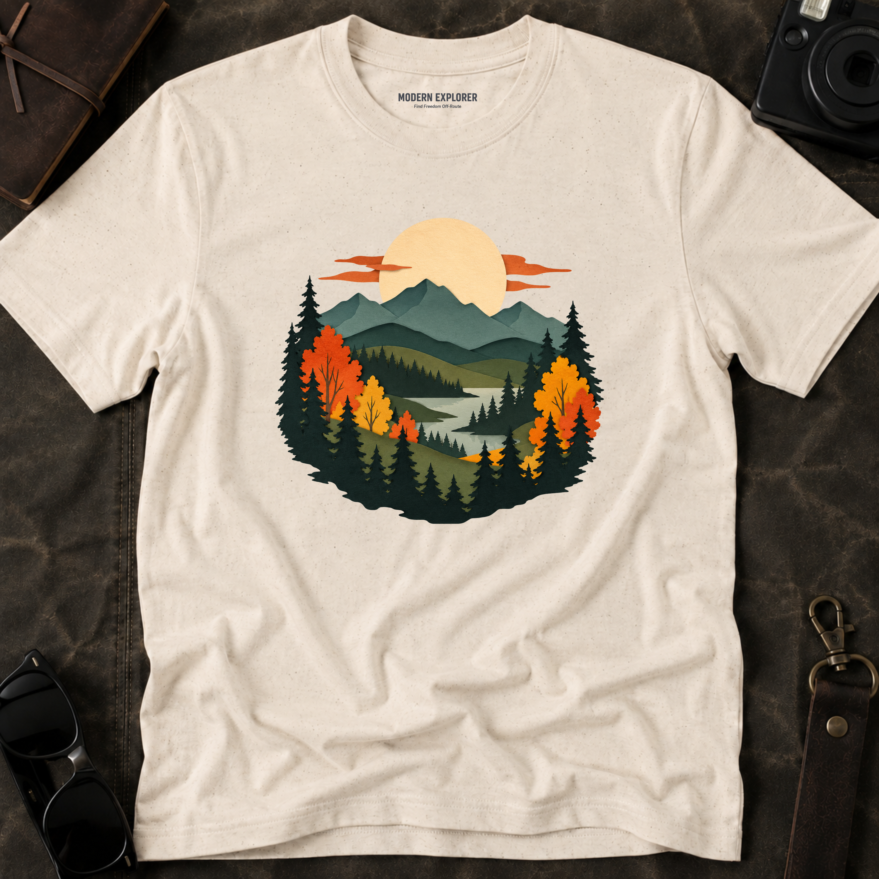 Sunset On The Mountain Tee