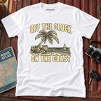 "Off the Clock On the Coast" Graphic Tee