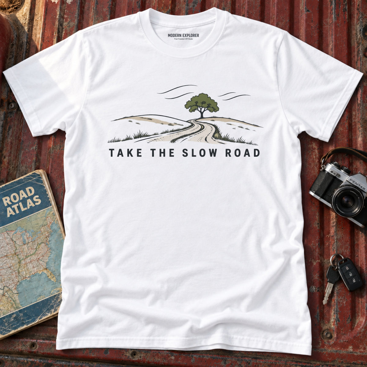 Take the Slow Road Tee