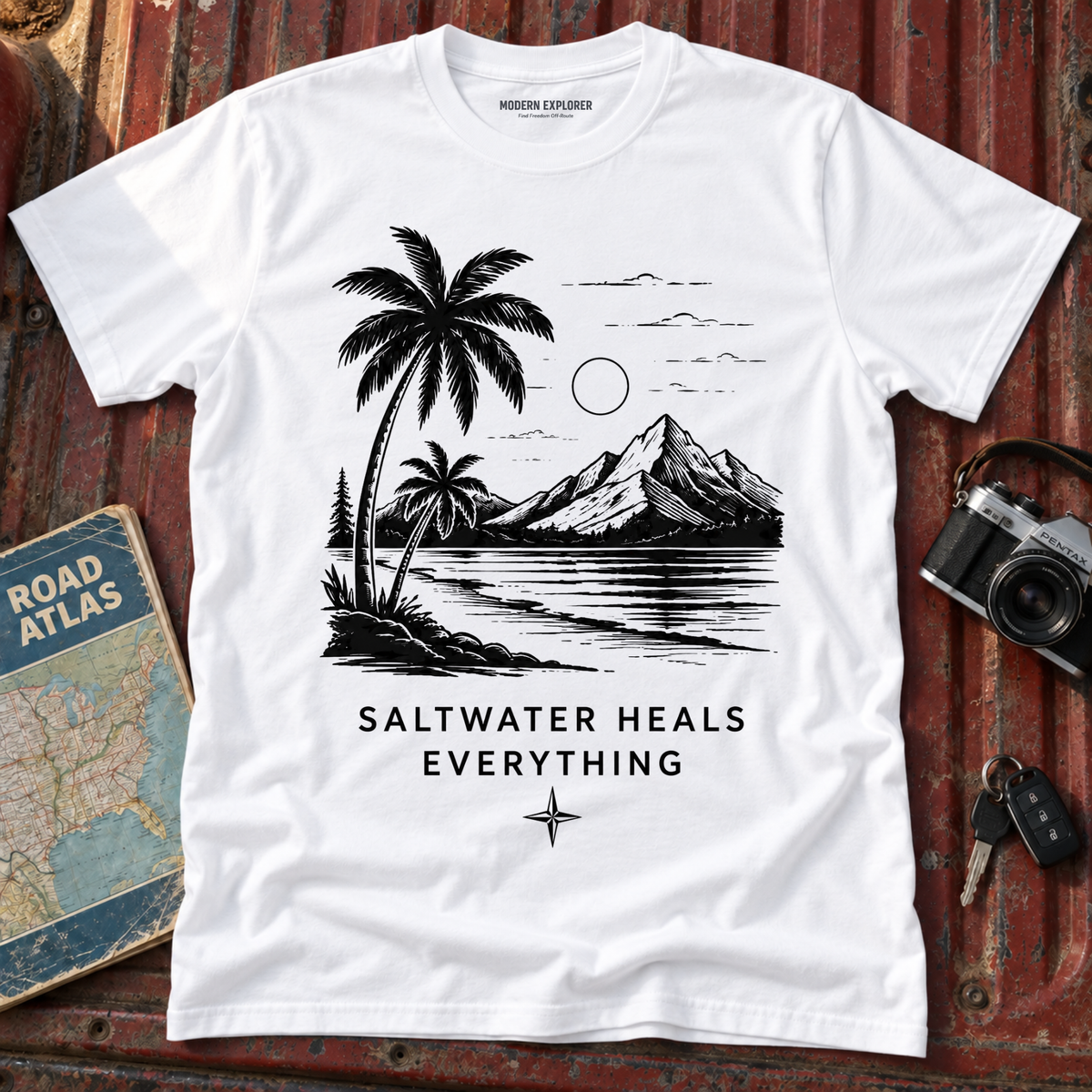 Saltwater Heals Everything Graphic Tee