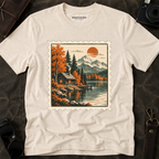 Vintage Mountain Stamp T-Shirt
