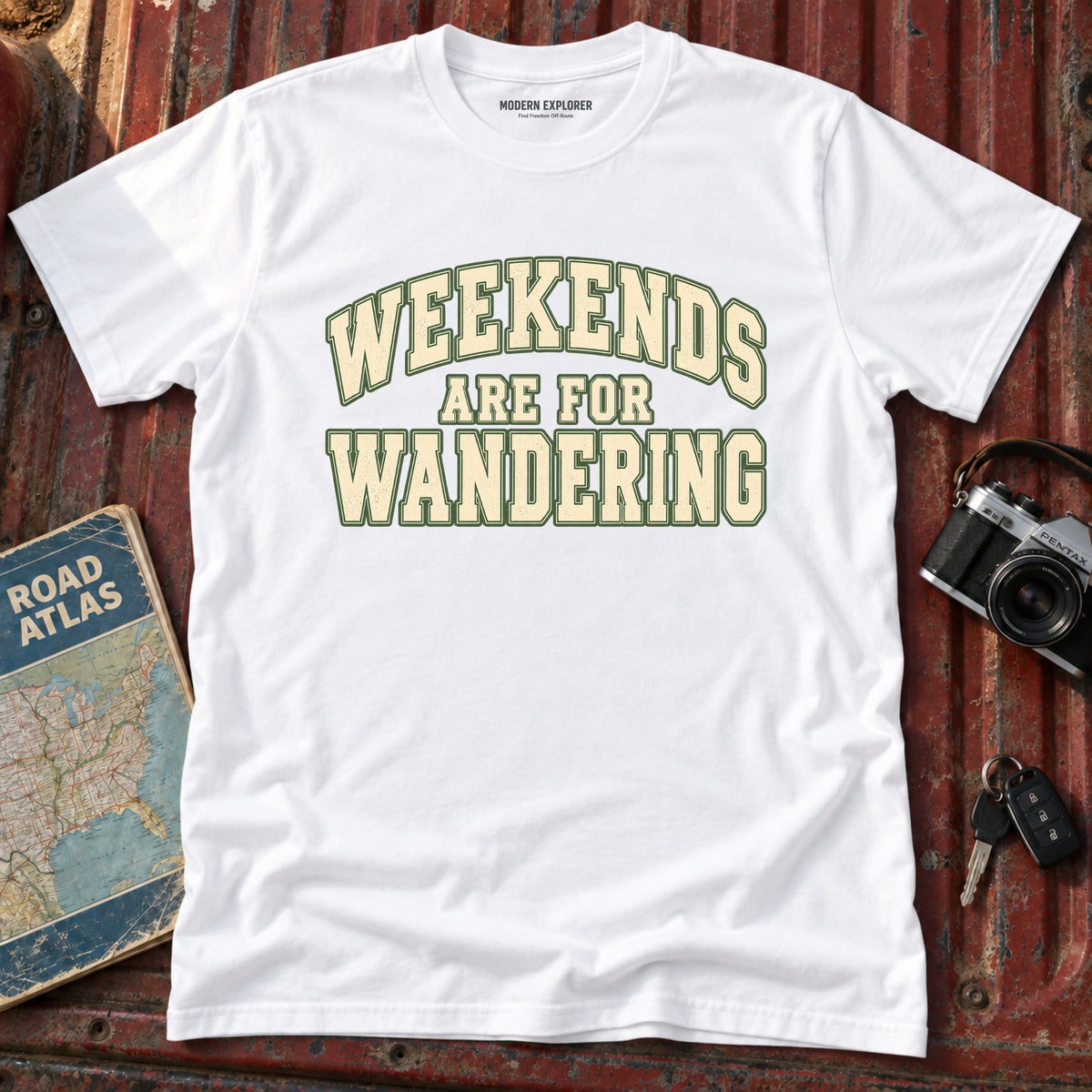 'Weekends are for Wandering' T-Shirt
